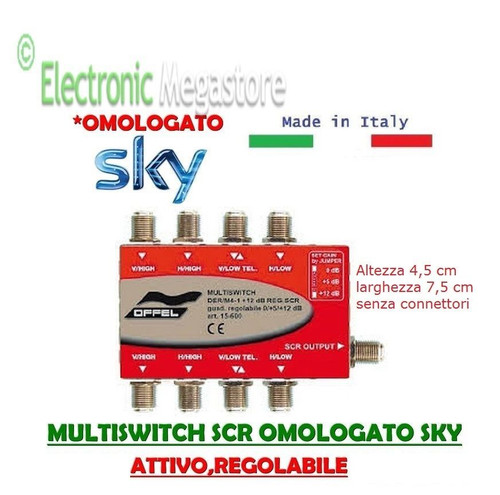 Multiswitch scr omologato sky - scr,