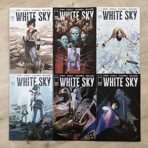 White sky 5 6 set - white,