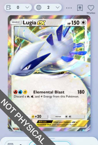 Pokemon tcg pocket lugia - pocket, ex