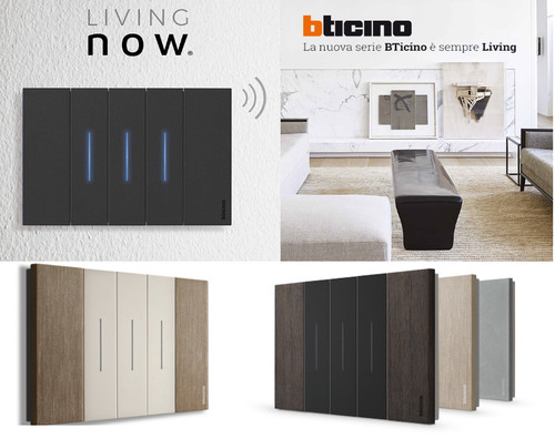 Placche bticino living now - living,